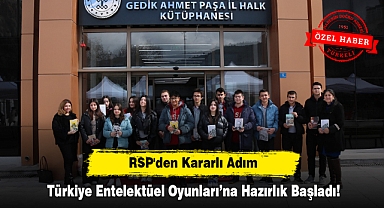 RSP'den Kararlı Adım: Türkiye Entelektüel Oyunları'na Hazırlık Başladı!