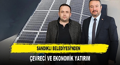 SANDIKLI BELEDİYESİ’NDEN ÇEVRECİ VE EKONOMİK YATIRIM