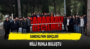 SANDIKLI’NIN GENÇLERİ MİLLİ RUHLA BULUŞTU