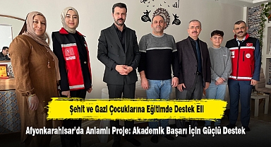 Şehit ve Gazi Çocuklarına Eğitimde Destek Eli