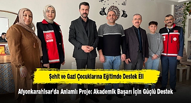 Şehit ve Gazi Çocuklarına Eğitimde Destek Eli