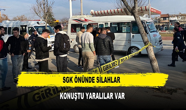 SGK Önünde Silahlar Konuştu Yaralılar Var
