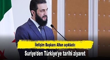 Suriye'den Türkiye'ye tarihi ziyaret