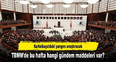 TBMM'de bu hafta hangi gündem maddeleri var?