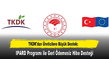 TKDK'dan Üreticilere Büyük Destek: IPARD Programı ile Geri Ödemesiz Hibe Desteği