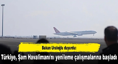 Türkiye, Şam Havalimanı'nı yenileme çalışmalarına başladı