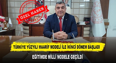 TÜRKİYE YÜZYILI MAARİF MODELİ İLE İKİNCİ DÖNEM BAŞLADI. EĞİTİMDE MİLLİ MODELE GEÇİLDİ