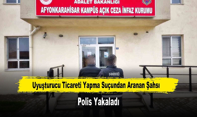 Uyuşturucu Ticareti Yapma Suçundan Aranan Şahsı Polis Yakaladı