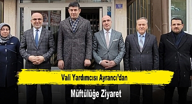 Vali Yardımcısı Ayrancı’dan, Müftülüğe Ziyaret