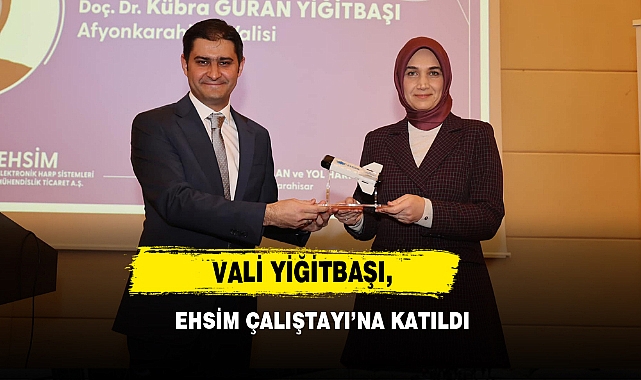 Vali Yiğitbaşı, EHSİM Çalıştayı’na Katıldı