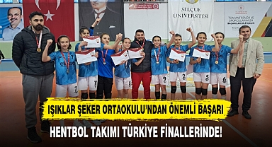HENTBOL TAKIMI TÜRKİYE FİNALLERİNDE!