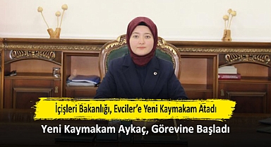 Yeni Kaymakam Aykaç, Görevine Başladı