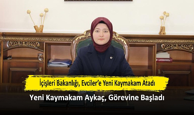 Yeni Kaymakam Aykaç, Görevine Başladı