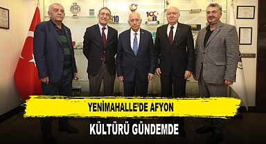 YENİMAHALLE’DE AFYON KÜLTÜRÜ GÜNDEMDE