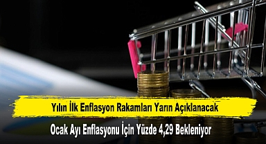 Yılın İlk Enflasyon Rakamları Yarın Açıklanacak