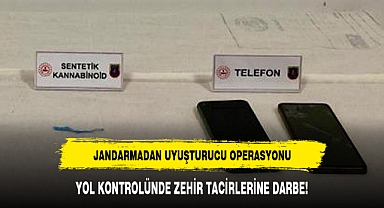 YOL KONTROLÜNDE ZEHİR TACİRLERİNE DARBE!