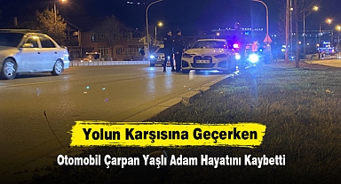 Yolun Karşısına Geçerken Otomobil Çarpan Yaşlı Adam Hayatını Kaybetti