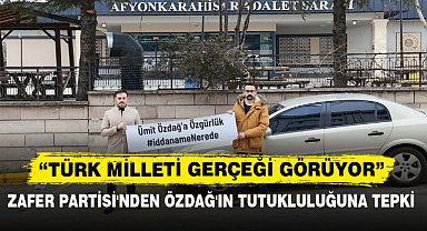 Zafer Partisi'nden Özdağ'ın Tutukluluğuna Tepki