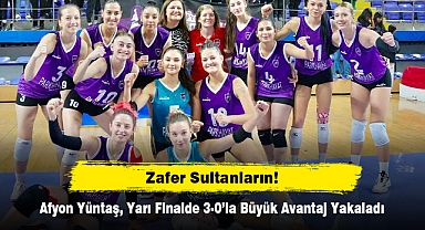 Zafer Sultanların! Afyon Yüntaş, Yarı Finalde 3-0'la Büyük Avantaj Yakaladı