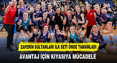 ZAFERİN SULTANLARI İLK SETİ ÖNDE TAMAMLADI