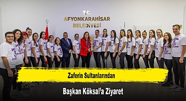 Zaferin Sultanlarından, Başkan Köksal’a Ziyaret