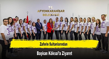 Zaferin Sultanlarından, Başkan Köksal’a Ziyaret