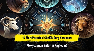17 Mart Pazartesi Günlük Burç Yorumları: Gökyüzünün Sırlarını Keşfedin!