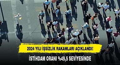 2024 YILI İŞSİZLİK RAKAMLARI AÇIKLANDI!