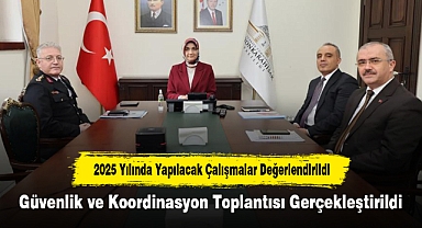 2025 Yılında Yapılacak Çalışmalar Değerlendirildi