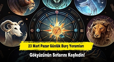 23 Mart Pazar Günlük Burç Yorumları: Gökyüzünün Sırlarını Keşfedin!