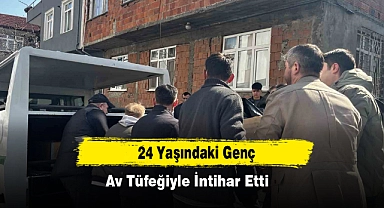 24 Yaşındaki Genç Av Tüfeğiyle İntihar Etti