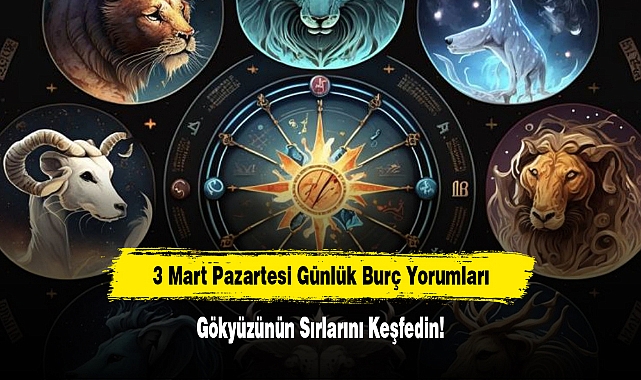 3 Mart Pazartesi Günlük Burç Yorumları: Gökyüzünün Sırlarını Keşfedin!