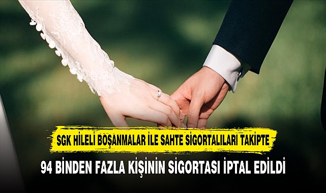 94 BİNDEN FAZLA KİŞİNİN SİGORTASI İPTAL EDİLDİ