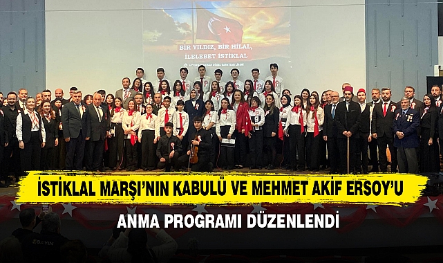 Afyon’da 12 Mart İstiklal Marşı’nın Kabulü Kutlandı