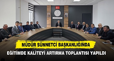 Afyonkarahisar'da Eğitimde Kaliteyi Artırma Toplantısı Yapıldı