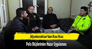 Afyonkarahisar'dan Kısa Kısa
