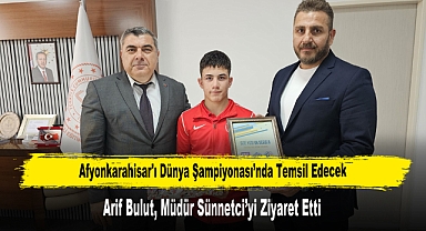Afyonkarahisar'ı Dünya Şampiyonası’nda Temsil Edecek