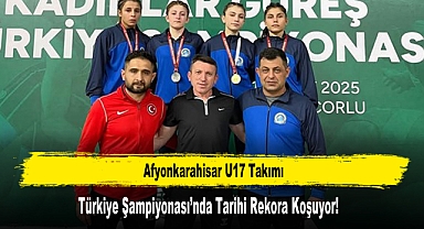 Afyonkarahisar U17 Takımı Türkiye Şampiyonası’nda Tarihi Rekora Koşuyor!