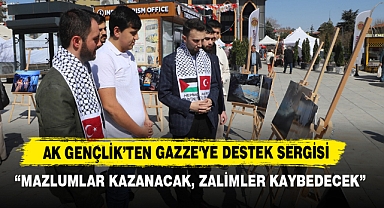 AK Gençlik’ten Gazze'ye Destek Sergisi