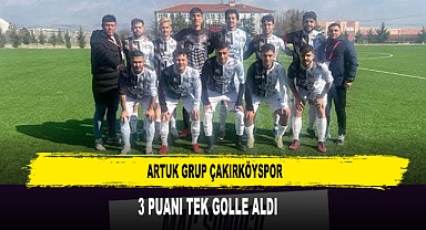 ARTUK GRUP ÇAKIRKÖYSPOR, 3 PUANI TEK GOLLE ALDI