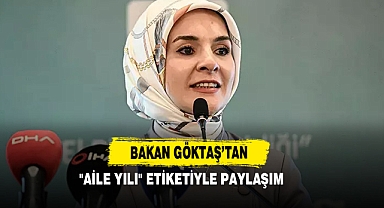Bakan Göktaş’tan
