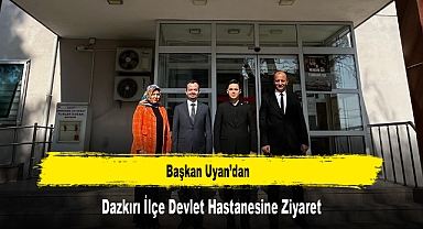 Başkan Uyan'dan, Dazkırı İlçe Devlet Hastanesine Ziyaret