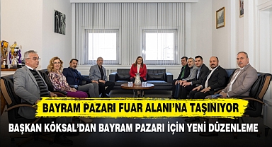 Bayram Pazarı Fuar Alanı’na Taşınıyor