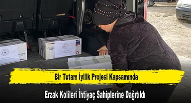 Bir Tutam İyilik Projesi Kapsamında Erzak Kolileri İhtiyaç Sahiplerine Dağıtıldı