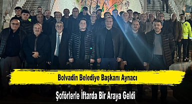 Bolvadin Belediye Başkanı Aynacı, Şoförlerle İftarda Bir Araya Geldi