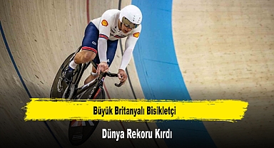 Büyük Britanyalı Bisikletçi, Dünya Rekoru Kırdı