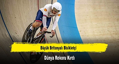 Büyük Britanyalı Bisikletçi, Dünya Rekoru Kırdı