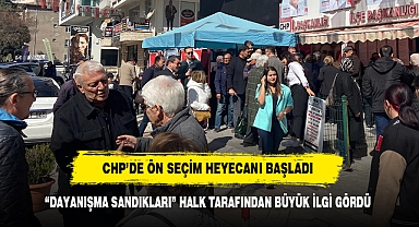 CHP’DE ÖN SEÇİM HEYECANI BAŞLADI