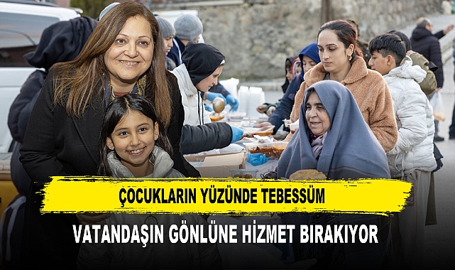ÇOCUKLARIN YÜZÜNDE TEBESSÜM  VATANDAŞIN GÖNLÜNE HİZMET BIRAKIYOR