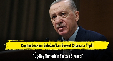 Cumhurbaşkanı Erdoğan’dan Boykot Çağrısına Tepki